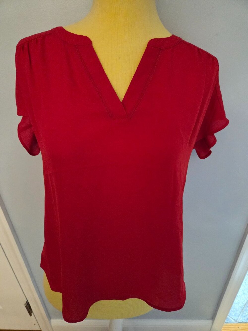 Banana Republic Red Blouse